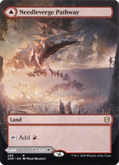 Needleverge Pathway // Pillarverge Pathway Zendikar Rising Alternate Art
